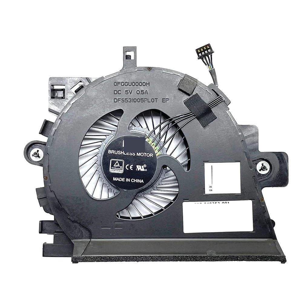 Facile à remplacer Ventilateur de Refroidissement CPU + GPU pour Ordinateur Portable HP, pour Mobile, Station Travail, ZBook 15 G3 G4, série HSTNN-C87C