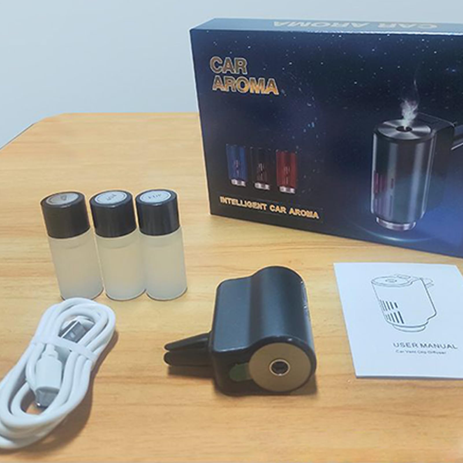 Diffusore Per Auto Clip Da Ventilazione Aromaterapia per Auto | Profumatore Auto per Camion, RV, SUV, Berline, Viaggi Stradali, Pendolarismo, Lunghe Guide, Autisti, Gestori Flotte