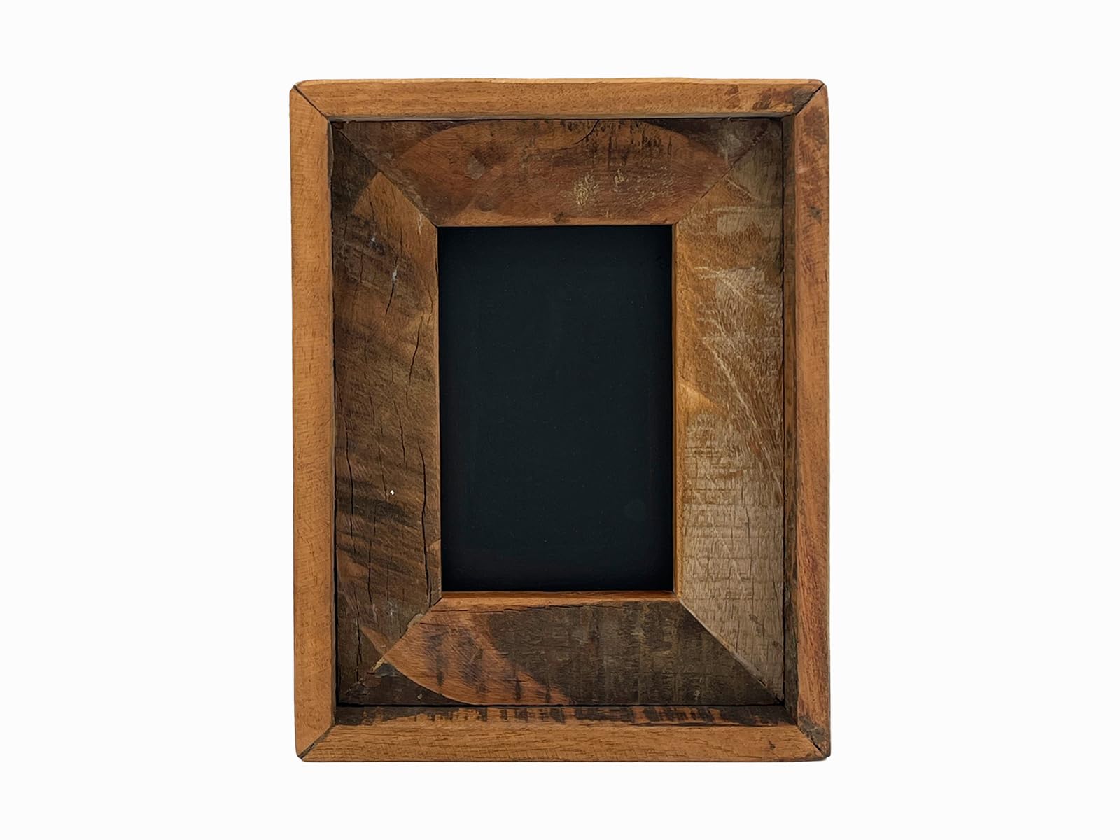 Woodkings Bilderrahmen-Set Sumatra | 3er Set aus Altholz | 3 Größen Holzrahmen Wanddeko Wohnzimmer Flur Schlafzimmer | rustikal kreativ individuell