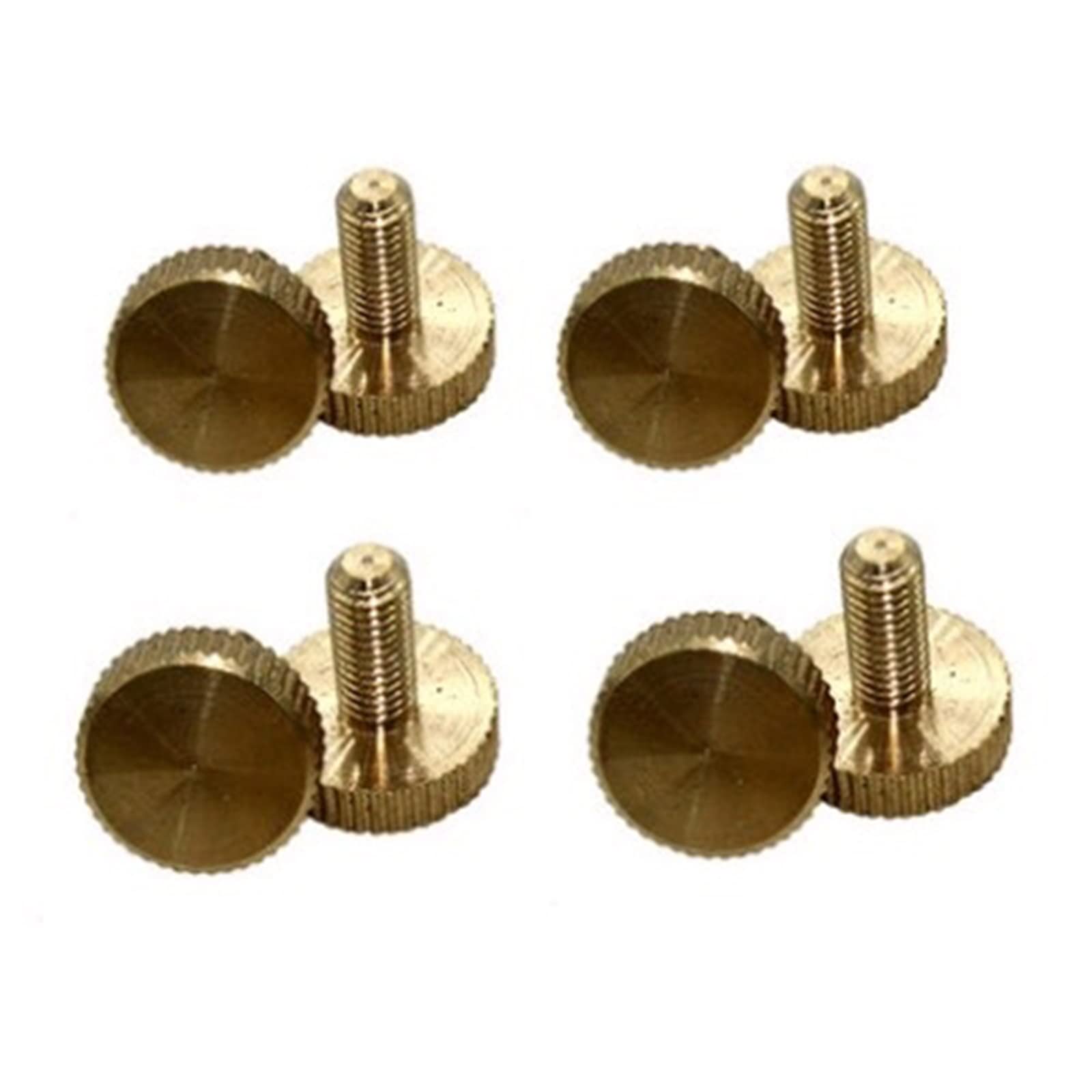 20 Vis Laiton M4x12mm Tête Cylindrique Cruciforme Pour Meuble - Neuf