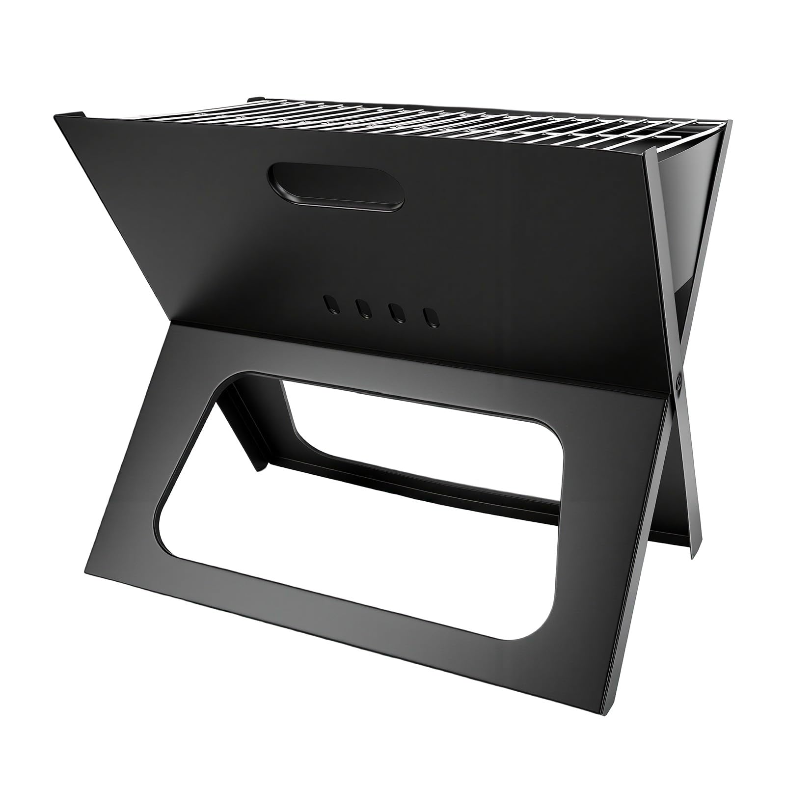 Keenso Barbecue a Carbone Portatile, 17.3 X 11.4 Pollici Pieghevole a