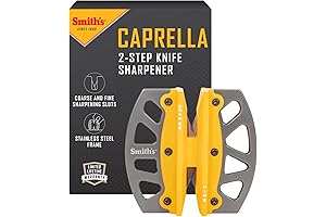 Smith's 51176 2-Step Stainless Steel Workshop Knife and Tool Sharpener