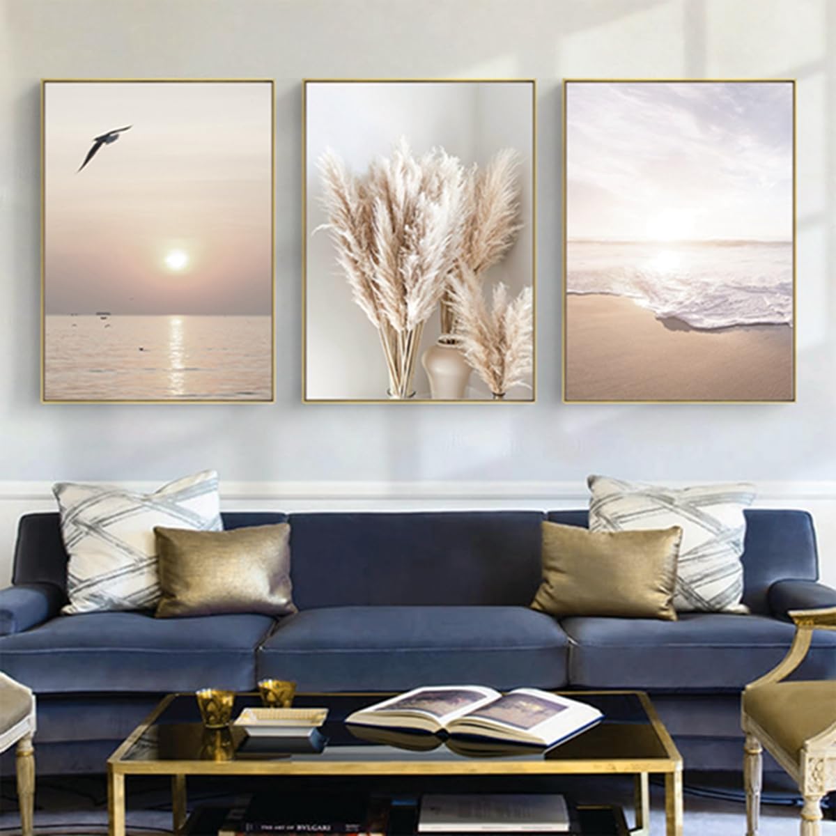 Bohemian Poster Set: Aesthetic Plant Pictures, Modern Abstract Art, Boho Decorative Wall Pictures, 3 Pieces - Image 4