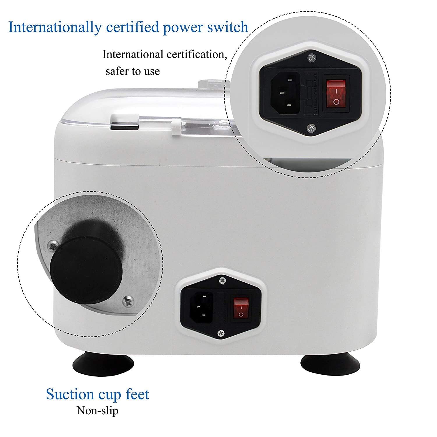 Intelligente Zentrifugenmaschine, elektrische digitale Laborzentrifuge mit 1920xg Kraft, 0-4000 U/min Geschwindigkeit & 0-99 Minuten Timer für Serum- und Fetttrennung