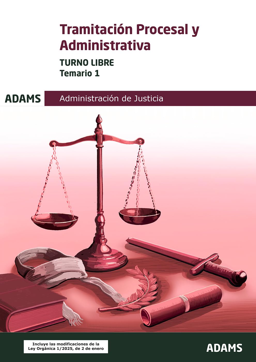 Temario 1 Tramitación Procesal y Administrativa, turno libre
