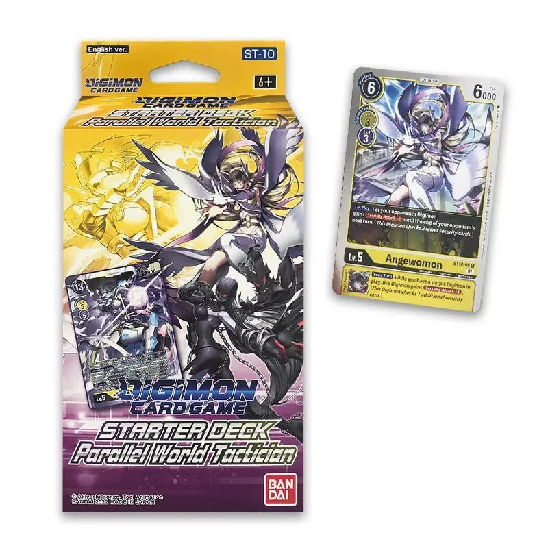 Amazon.com: Digimon ST10 Parallel World Tactician Starter Deck : Juguetes y  Juegos