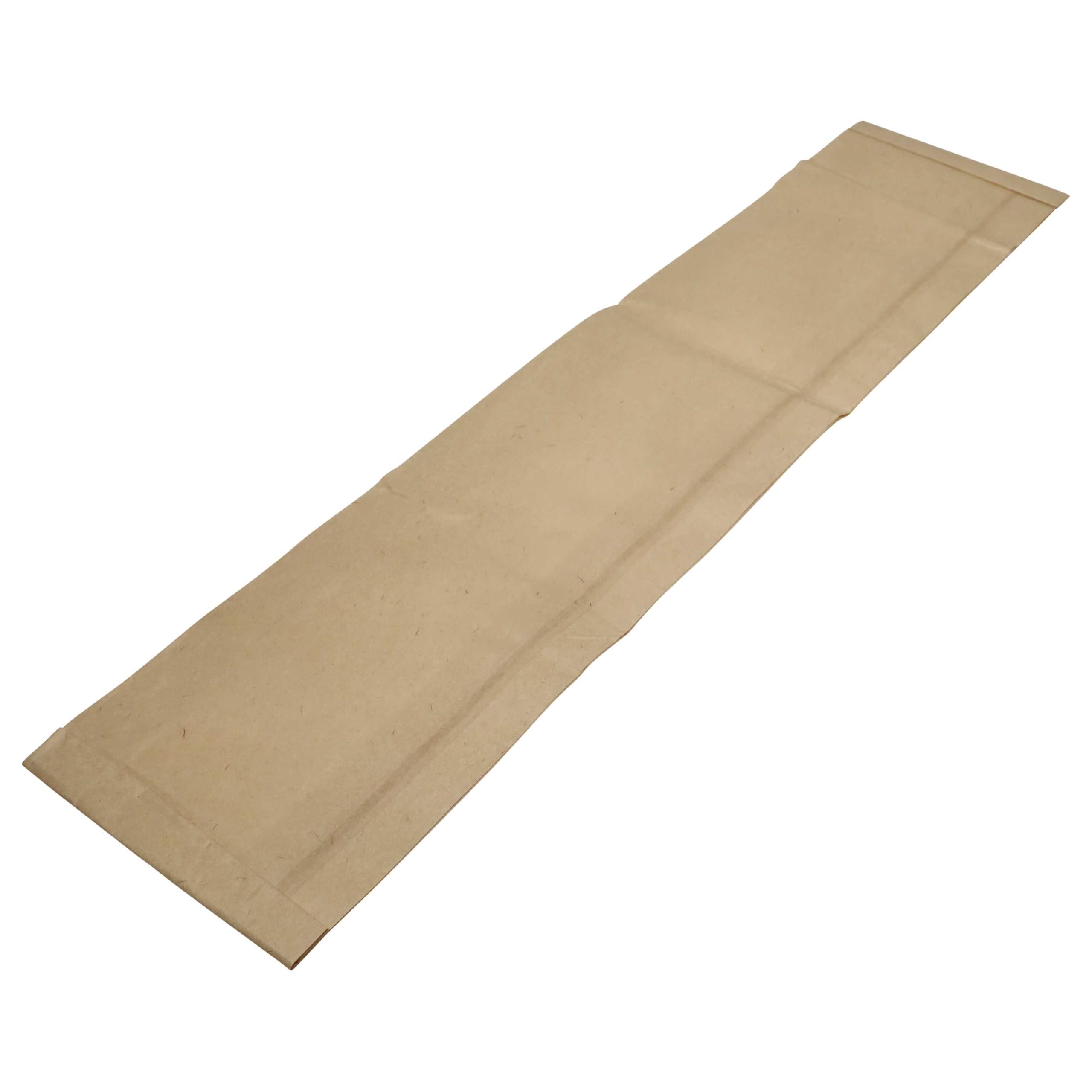 vhbw 50 x zamiennik worka do odkurzacza Bosch 2609256F32 do odkurzacza - papier, 86 cm x 20 cm, piaskowy