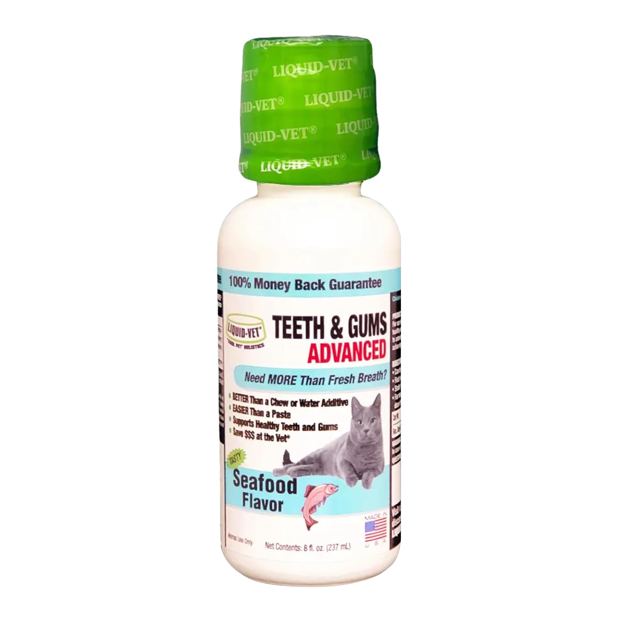 Ultimate Cat Teeth Cleaning for Comprehensive Dental Care SPECIFICALLY Formulated for Cats: Freshen Bad Breath Solutions for Superior Cat Oral Hygiene and Pet Dental Health.