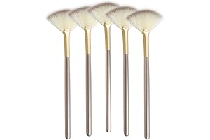 Slim Soft Facial Fan Brush