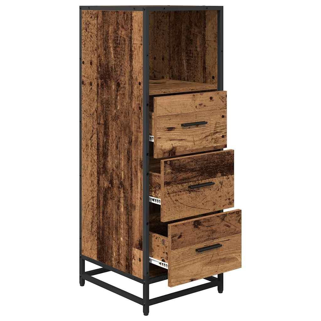 Juego de Muebles de Baño Madera Vieja 35 x 37,5 x 100 cm Madera Mecanizada
