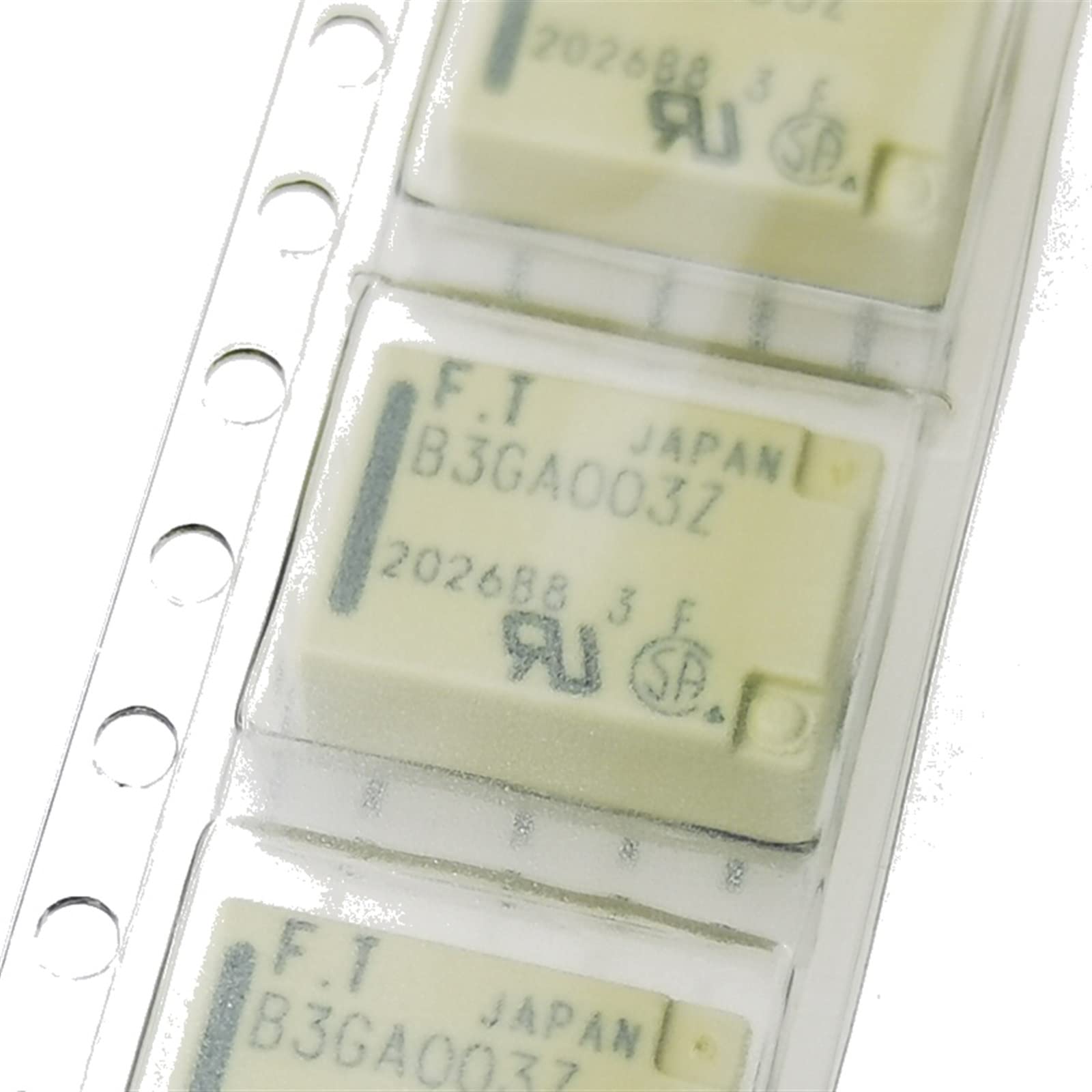 QRUYHBAJU 10Pcs Relay B3GA003Z 3VDC B3GA4.5Z 4.5VDC B3GA012Z 12VDC SMD8(4.5v)