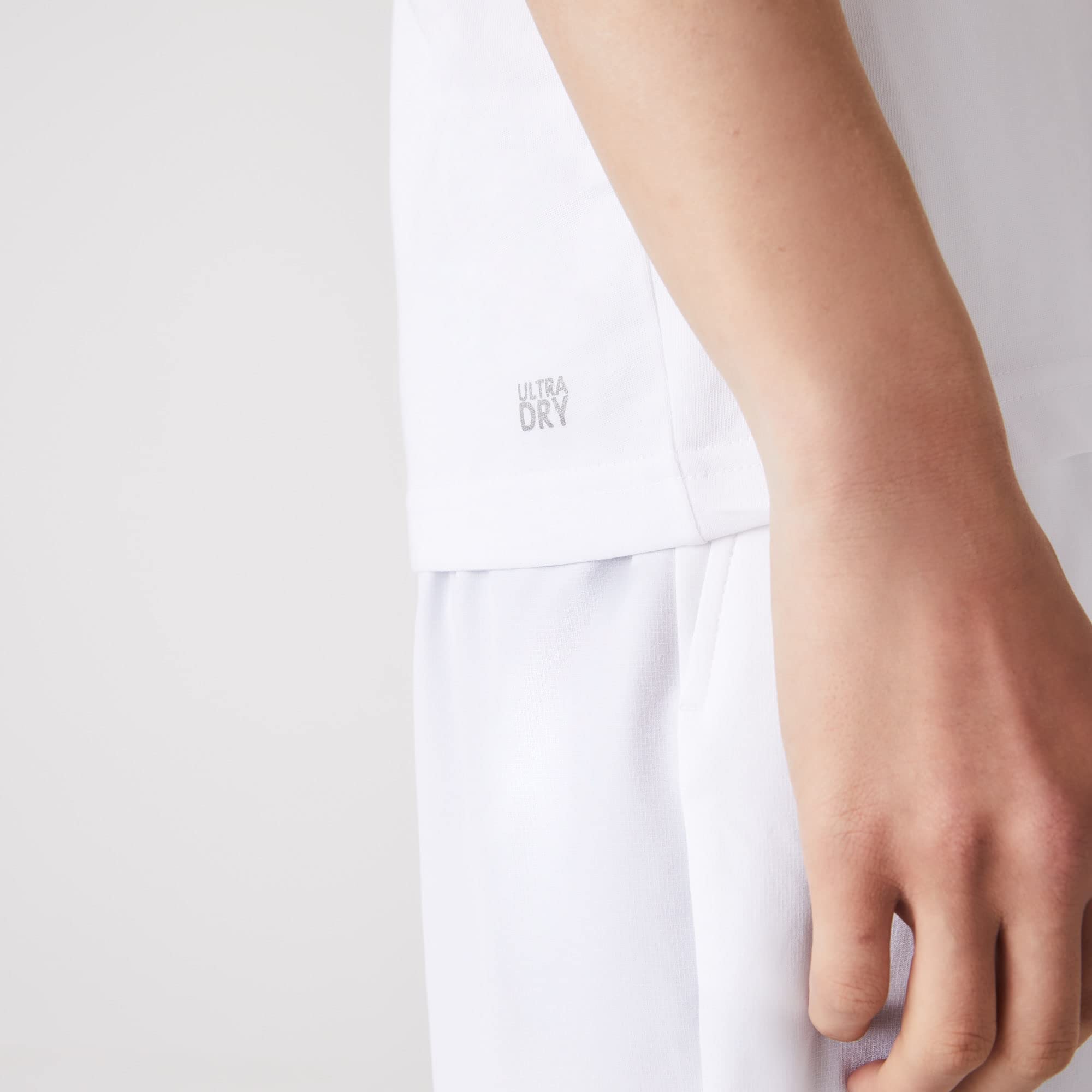 Lacoste Sportowa koszulka męska, Biały/werdier, XXL