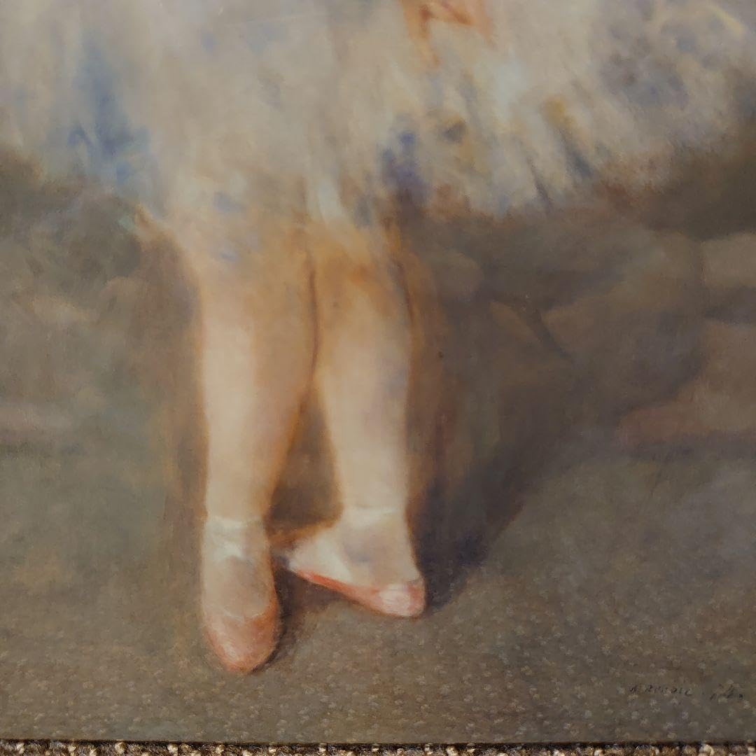 Amazon.co.jp: ルノワール バレリーナ（踊り子）絵画 名画 木製 複製画