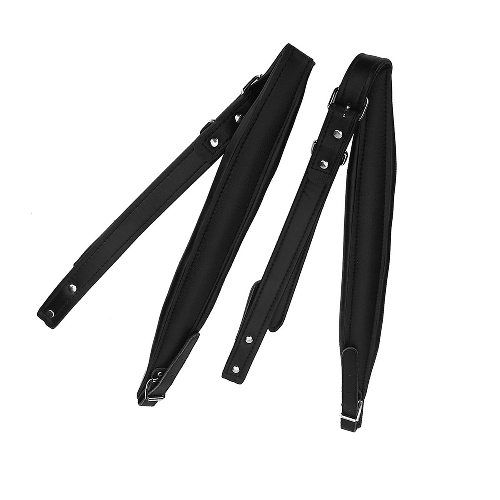 Radiraga Accordion Strap, PU Accordion Shoulder Straps Adjustable Shoulder Belts Straps, Musical Instrument Accessories Comfortable Accordion Belt for 16-120 Bass Accordion (Black)