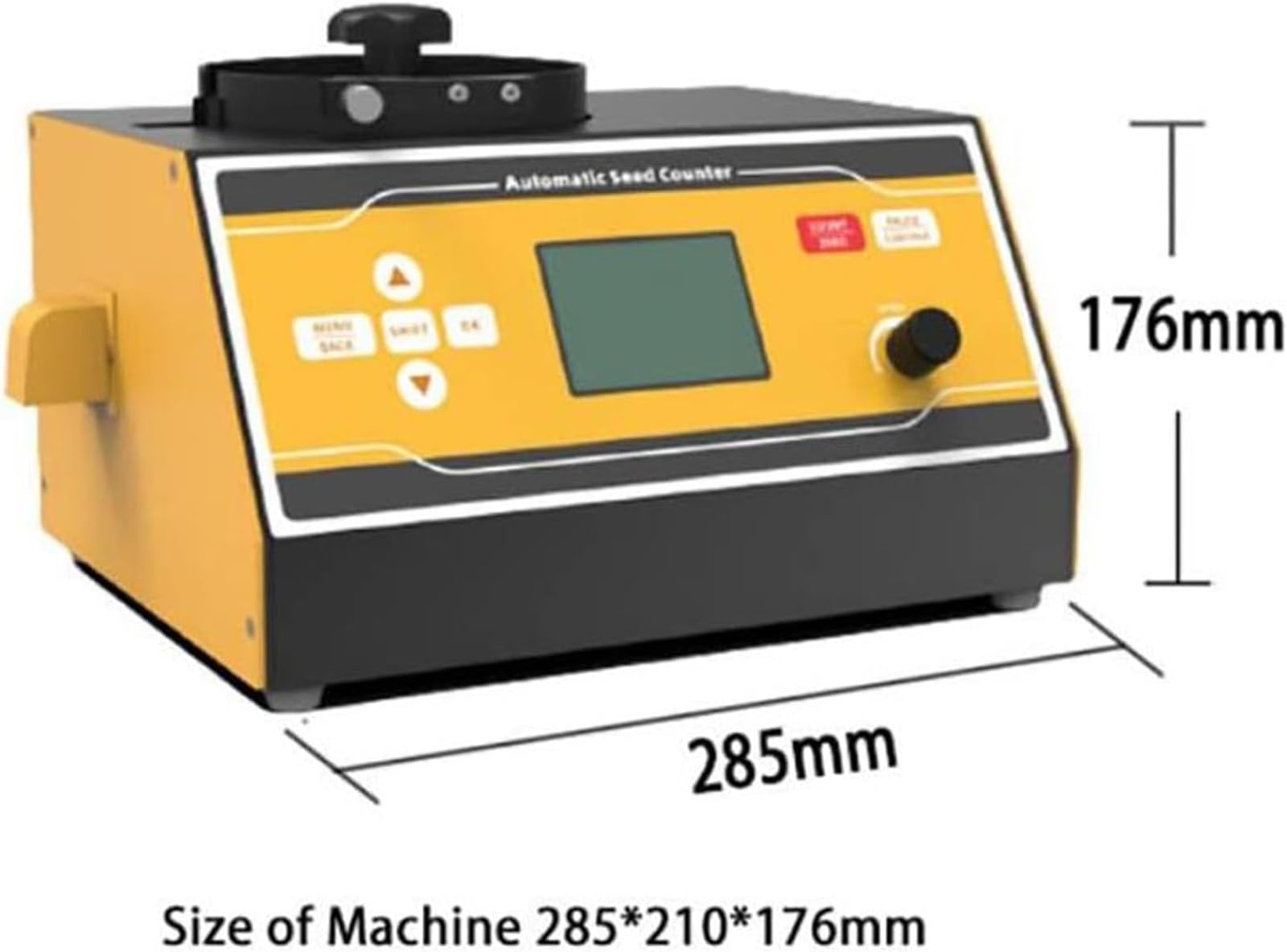 Elektroniczna maszyna do liczenia nasion, regulowana prędkość liczenia, ekran LCD o wysokiej dokładności do ziarna kukurydzy sojowej, narzędzie do liczenia rolnictwa