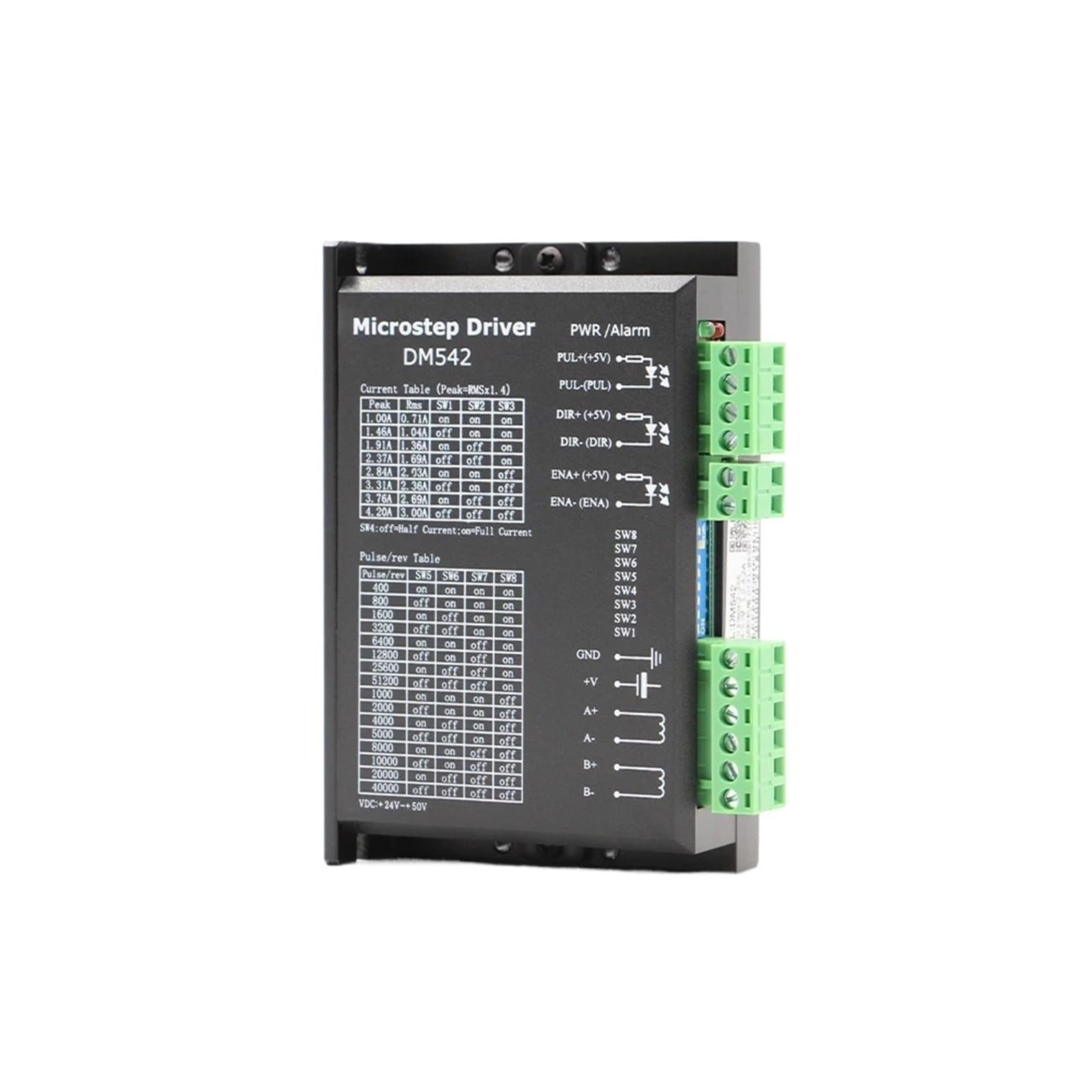 Driver M542 50V pour motorisation de fraiseuse CNC NEMA34 - 7