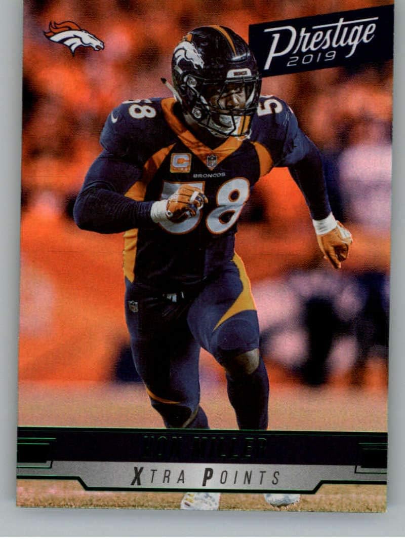 2019 Prestige NFL Xtra Points GREEN 21 Von Miller Denver
