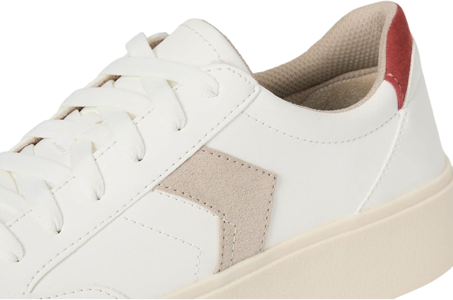 Dr. Scholl's Shoes Women's Madison Lace Sneaker Oxford, White Smooth, 8.5 - Image 6