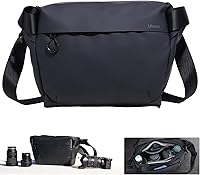 Vista 1 de ULANZI Bolsa de Hombro Versátil para Cámara, Bolsa de Mensajero para Fotografía y Viaje, Bolsa de Accesorios Portátil, Elegante Bolsa de Cruz