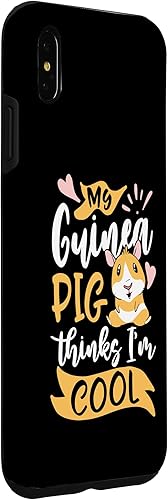 Miniatura 18 de iPhone 12 mini My Guinea Pig Think's I'm Cool - Funny Guinea Pigs Case