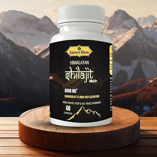 Vista 8 de Cápsulas orgánicas puras de Shilajit del Himalaya para hombres y mujeres (60 cápsulas (paquete de 1)
