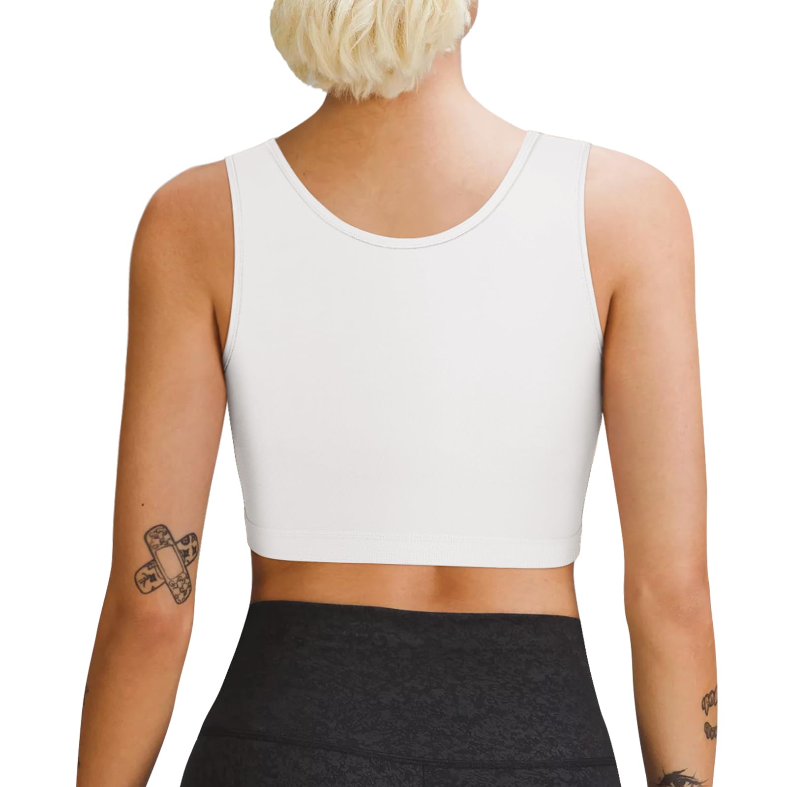 GCTBL Poitrine Binder pour Transgenre Demi FTM Binder Trans Respirant Soutien-gorge de Compression