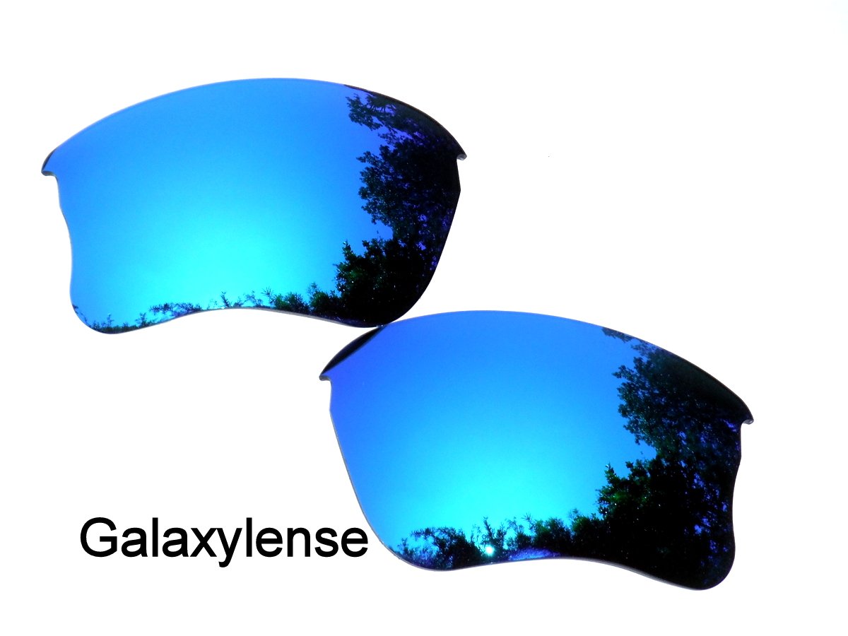 Galaxy Replacement Lenses for Oakley Flak Jacket XLJ or Flak Jacket Ice Blue Color Polarized