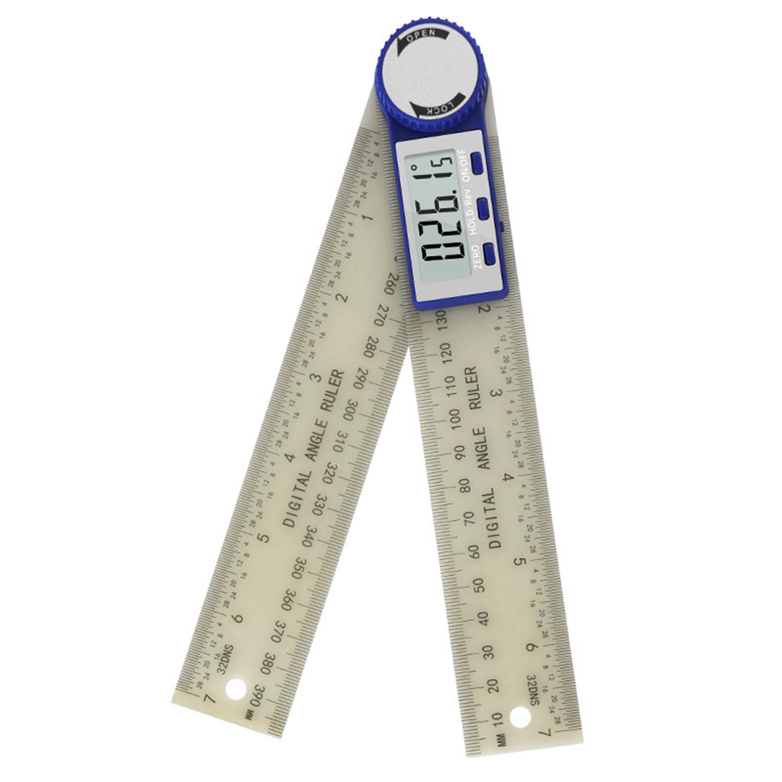 Kalttoy LCD Display Angles Measurement Tool 0.05° Resolution Protractor Digital Angles Finders for Woodworking Digital Finders Protractor