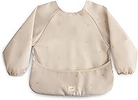 Vista 19 de Mushie - Babero de manga larga para bebé, resistente al agua, ajuste ajustable para edades de 6 a 24 meses