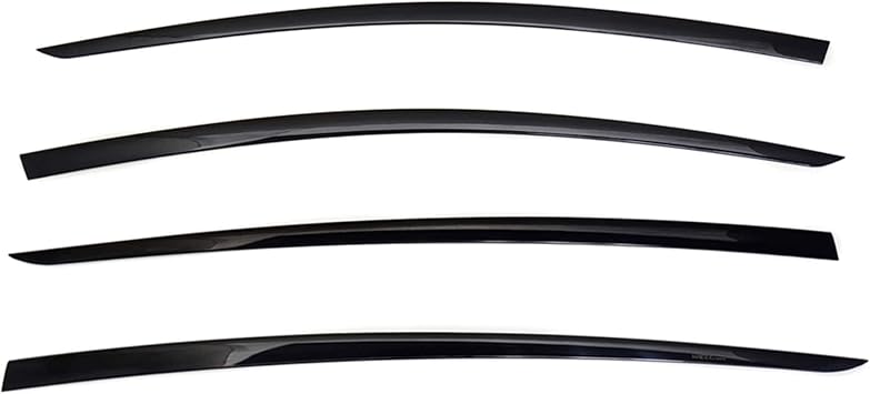 Window Visors for Tesla 2017-2026 Model 3 Smoke Tint by WELLvisors