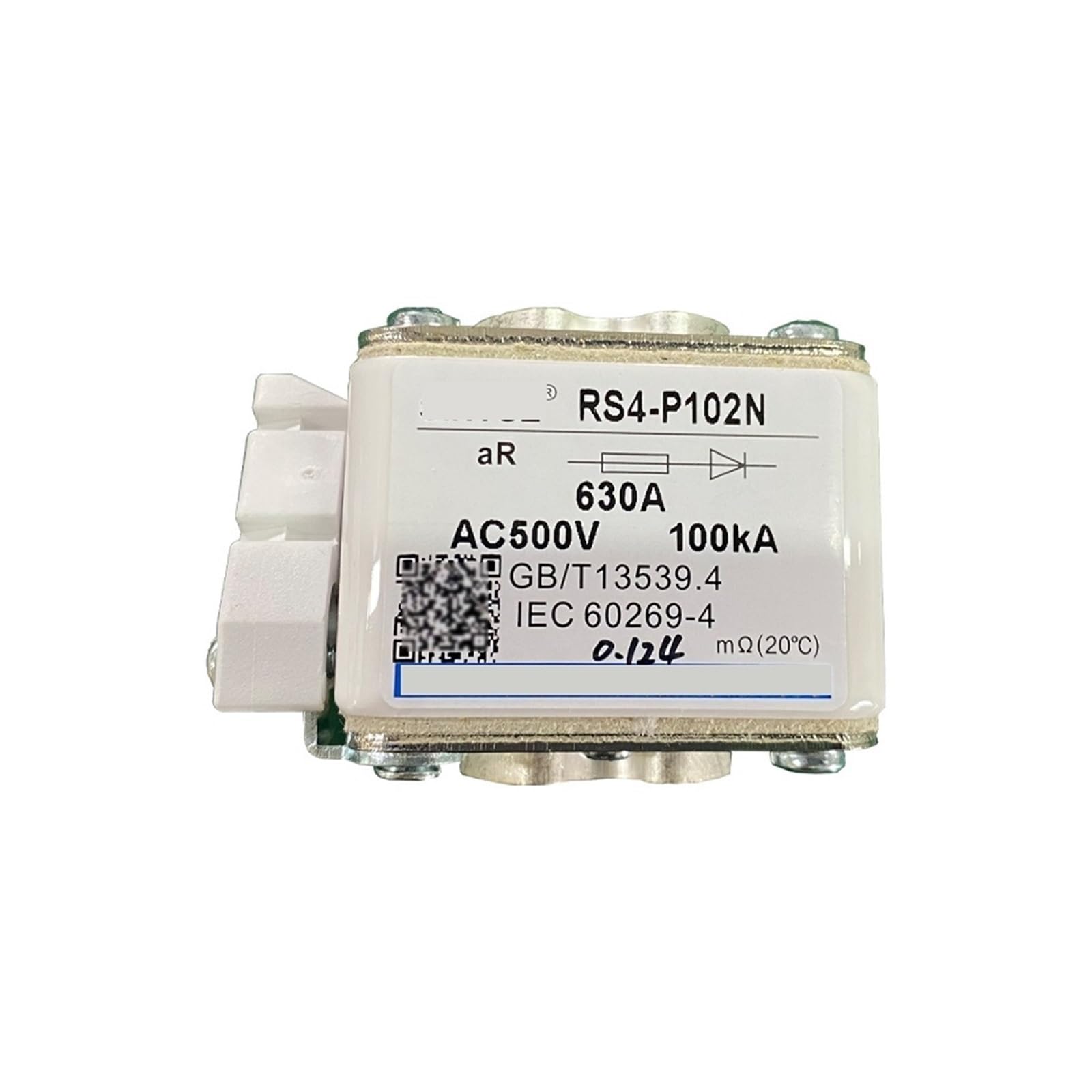 Fusible Rapide RS4-P102N 500V 315A pour la protection efficace des équipements semi-conducteurs