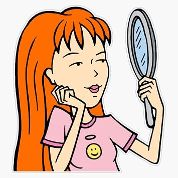 Quinn Morgendorffer from Daria Sticker Vinyl Waterproof Sticker Decal Car Laptop Wall Window Bumper Sticker 5"