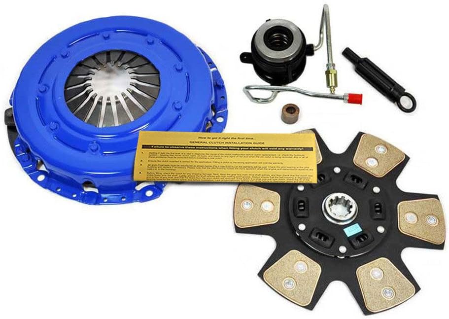 EFT Stage 3 Performance Clutch Kit with Slave Cylinder - Fits 1989-1992 Jeep Cherokee & Wrangler 4.0L / 4.2L with Aisin Transmission