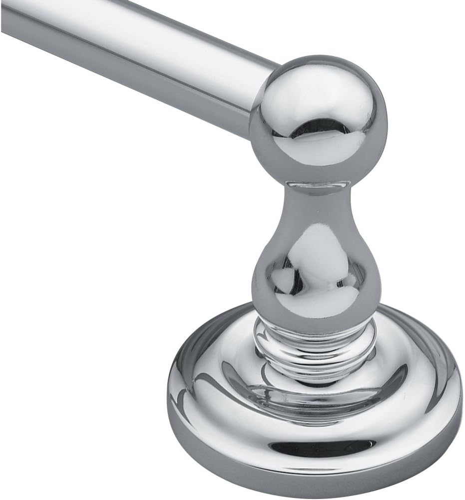 Moen BP6924CH Madison 24-Inch Bathroom Towel Bar, Chrome