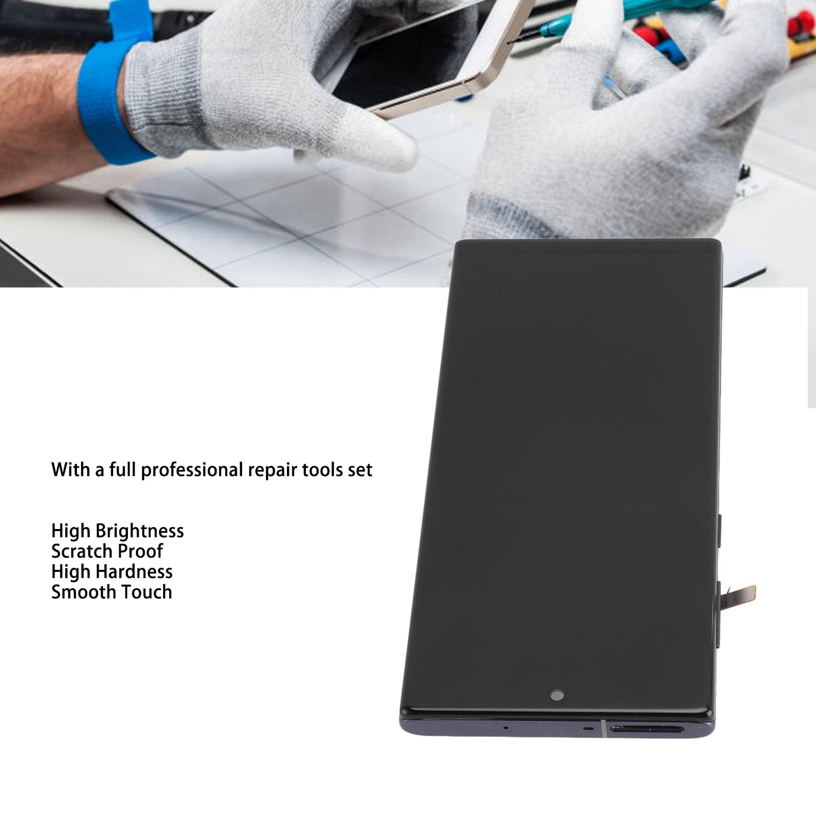 LCD Touch Digitizer do Note 10 Assembly