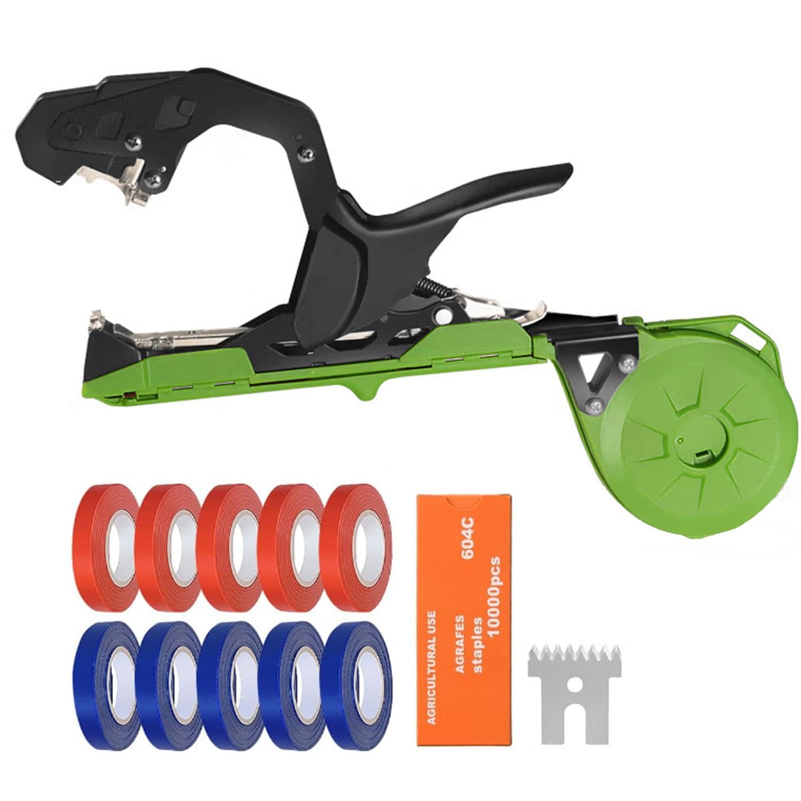 Outils coniques de jardin – Machine à ruban adhésif de jardin | Outils de jardinage portables pour attacher des , ruban adhésif pour les agriculteurs, raisins, | Outil à Ruban de Jardinage Pour Tomates, Raisins, Légumes, Concombres, Poivrons, Fleurs,