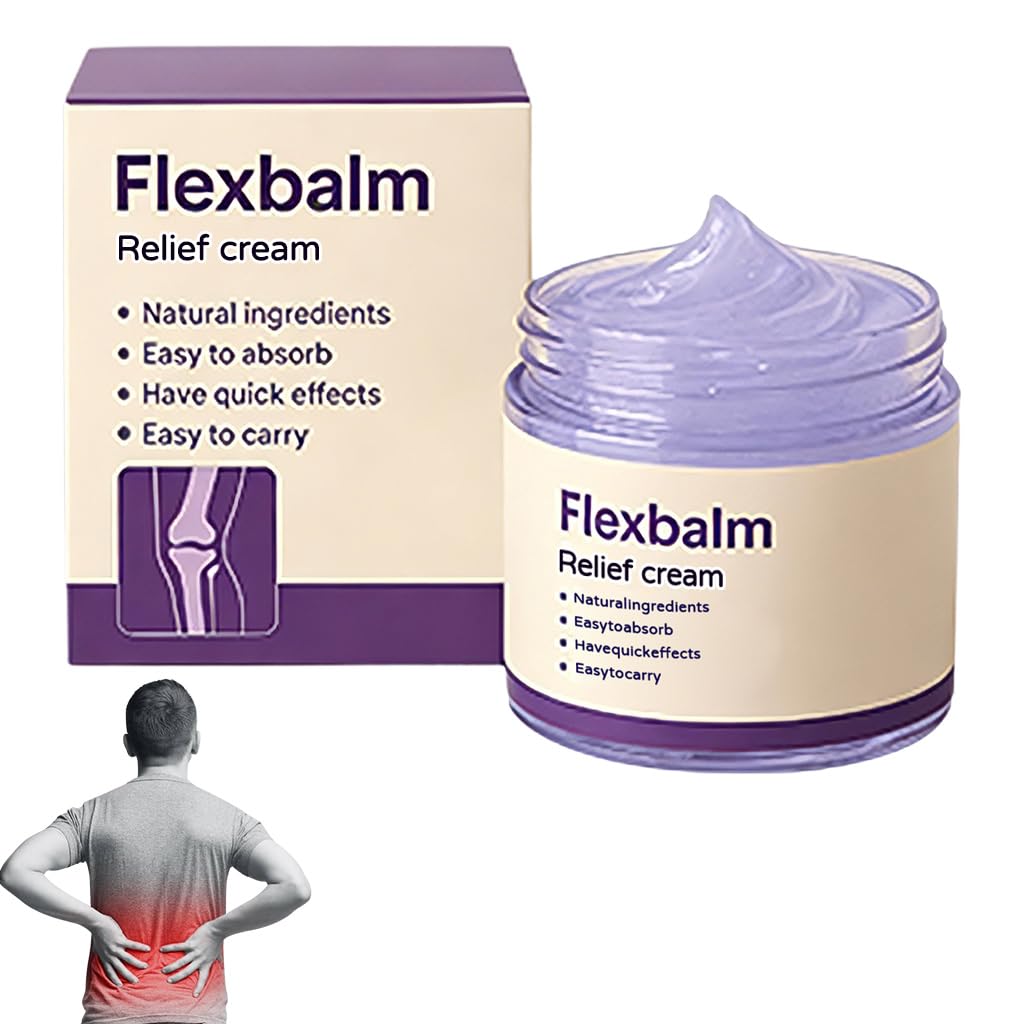 Flexbalm Rapid Joint Relief Gel, 2026 New Advanced Relief Soothing Massage Gel, Flexbalm Rapid Joint Relief Cream for Back, Neck, Hands, Knee (1PC)