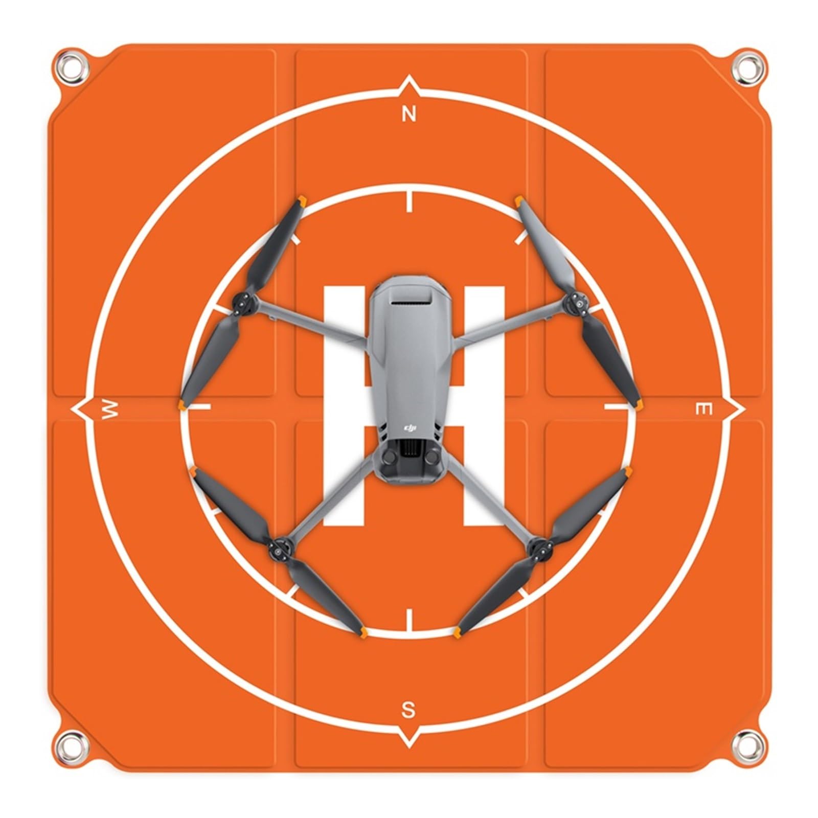 Składana podkładka do lądowania drona 50/56/65/80 cm do DJI Mavic 3 Pro/Mavic 3/Mini 4 Pro/Air 3S/Avata 2, wodoodporna lądowisko quadcoptera ze słupkami naziemnymi, akcesoria do przenośnych