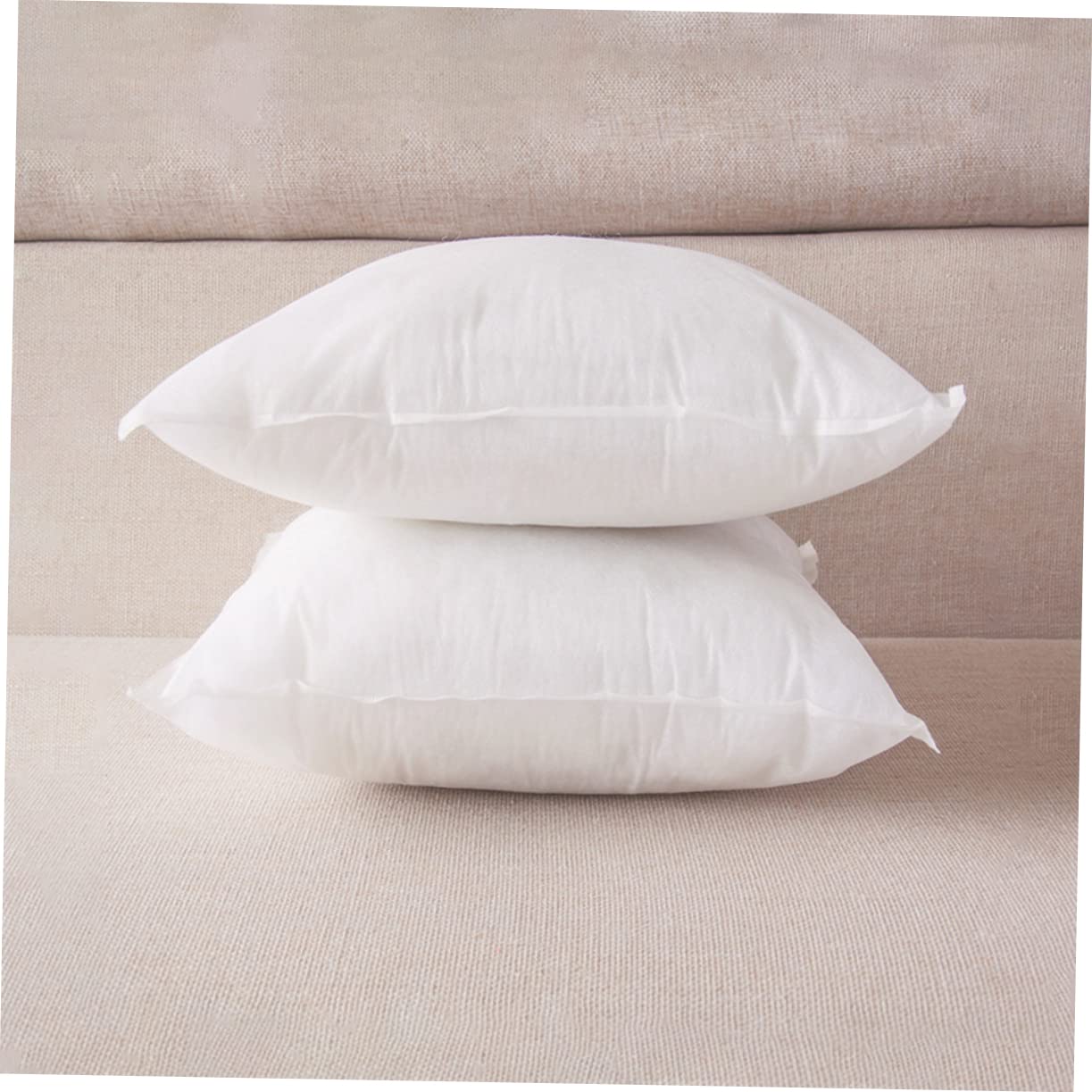 Cabilock 2 Piezas núcleo de Almohada decoración Blanca sofá Almohada Decoracion Coche Almohadas para el sofá Relleno de Almohada Alta Elasticidad almohadón Cojín de Almohada Núcleo de cojín