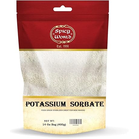Potassium Sorbate: Your Reliable Mead Stabilizer, Wine Preservative, and More!
