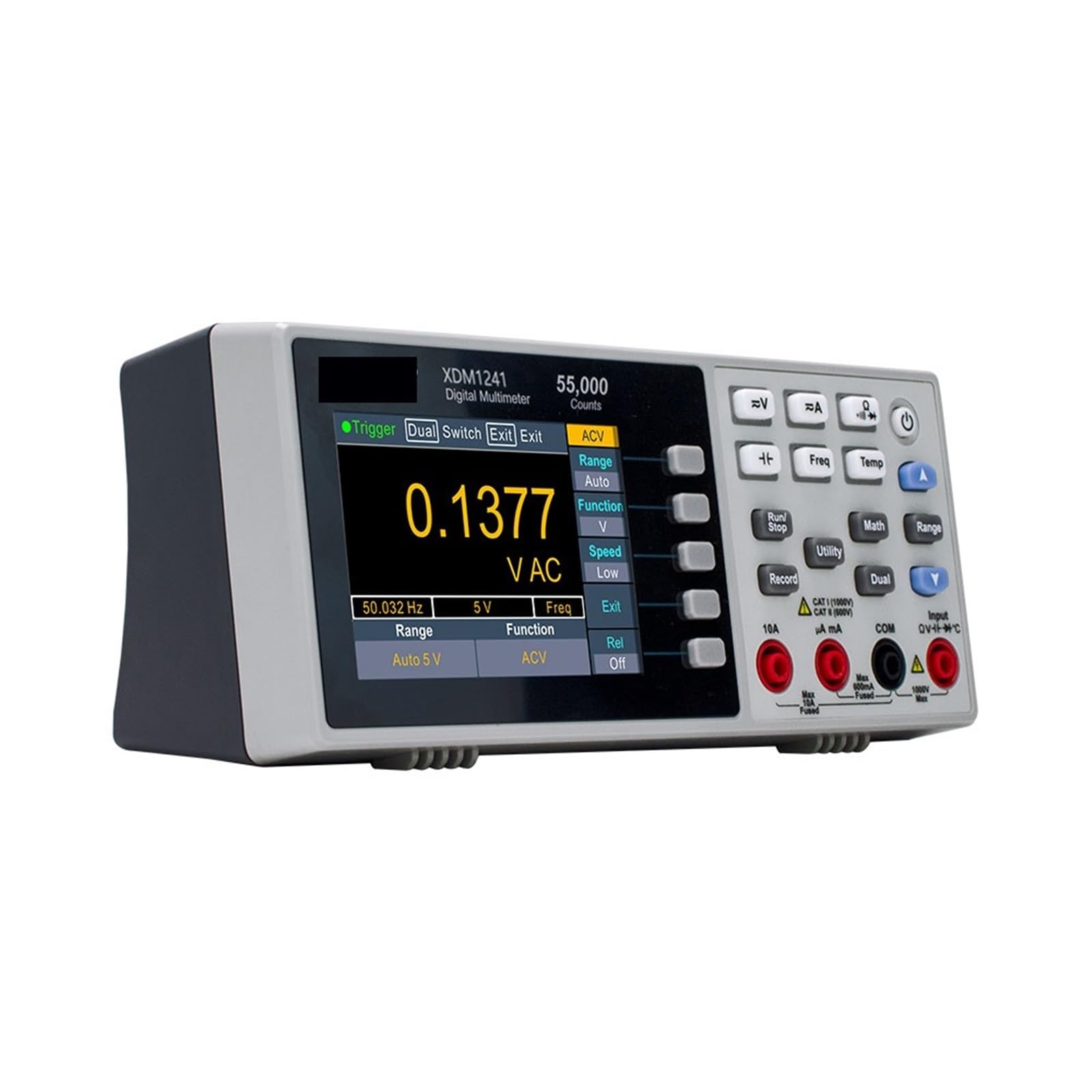 Multimetr, XDM1241 XDM1041 Cyfrowy miernik True RMS USB Tester Miernik(XDM1241)