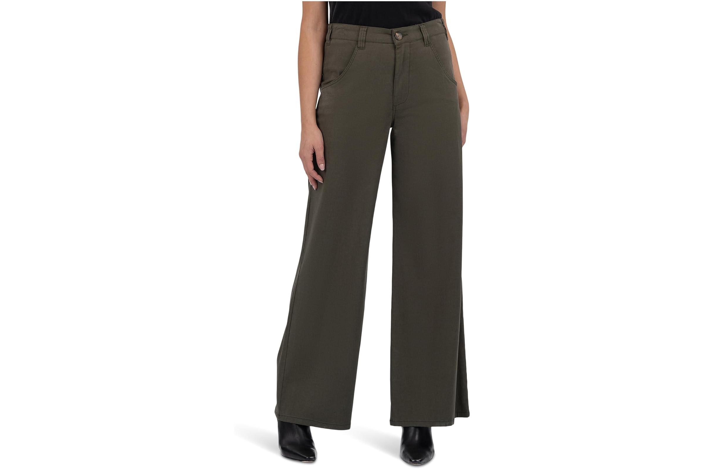 Брюки KUT from the Kloth Meg-high Rise Wide Leg