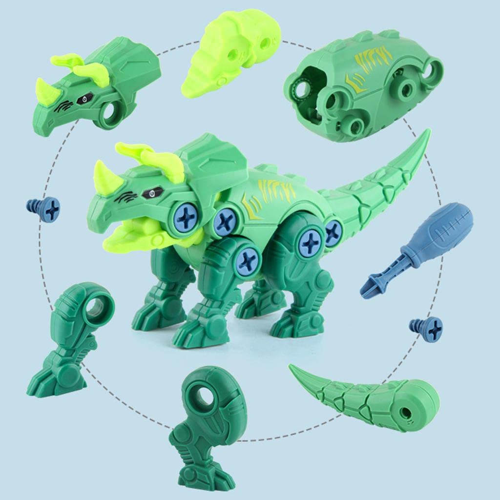 54 Pezzi Fossile Dinosauro Ornamento Scheletro Modellino Figurina PVC Facile da Montare Educativo Adatto per Regali Bambini Collezione Studio