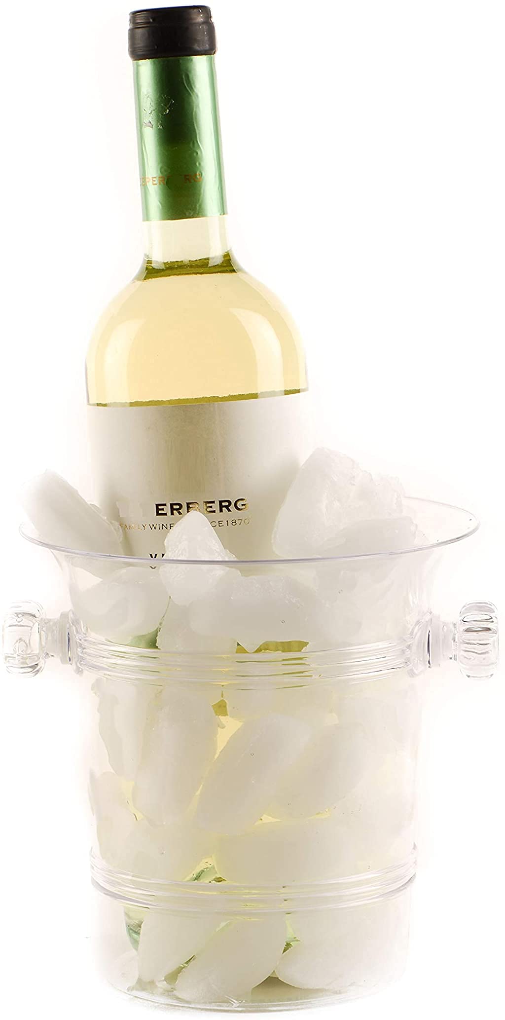 Buy Clear Plastic Ice Bucket for Wine & Champagne Plastic Tub for
