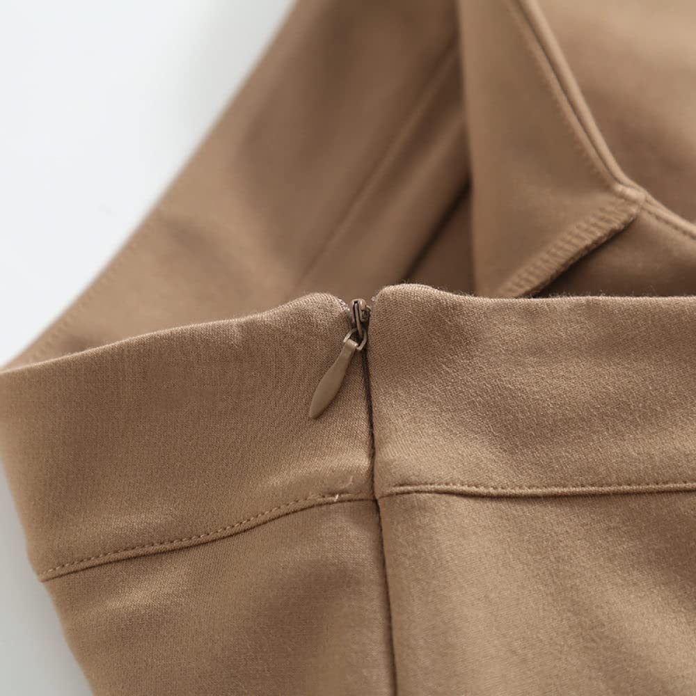 Gonne A Ruota,Minigonna Da Donna Vita Alta A V Sexy Spacco Laterale Gonna Avvolta Sui Fianchi Tinta Unita Con Cerniera Estate A-Line Increspato A Strati Con Pantaloni Gonna Corta Per Ragazze Signore