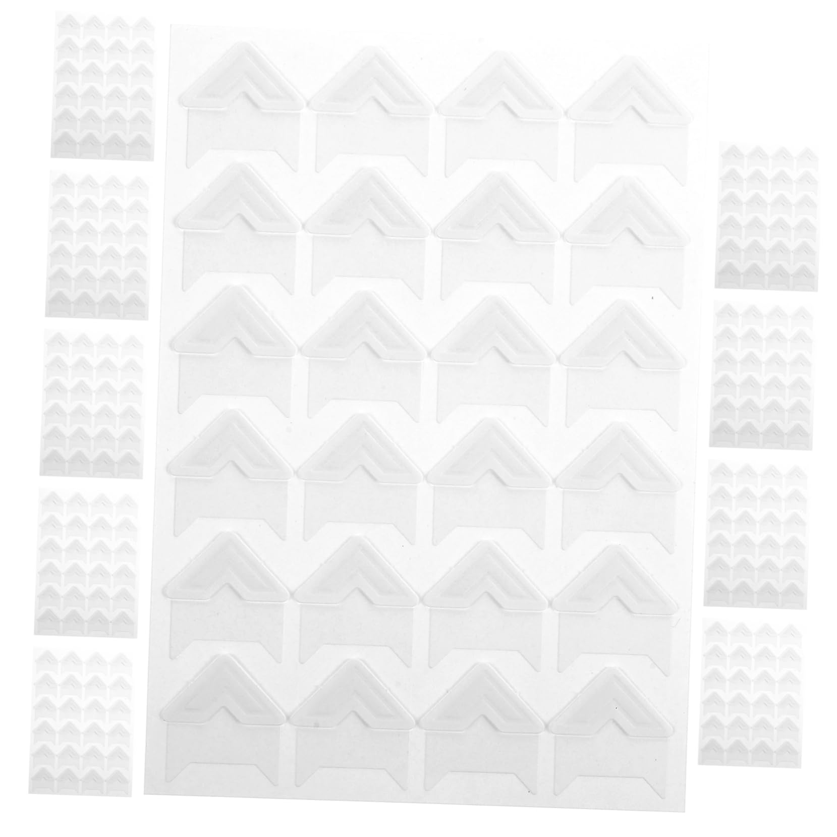 SEWACC 50hojas Esquinas De Autoadhesivas De Unidades Para Álbumes De y Proyectos De Manualidades Decoración De y Scrapbook