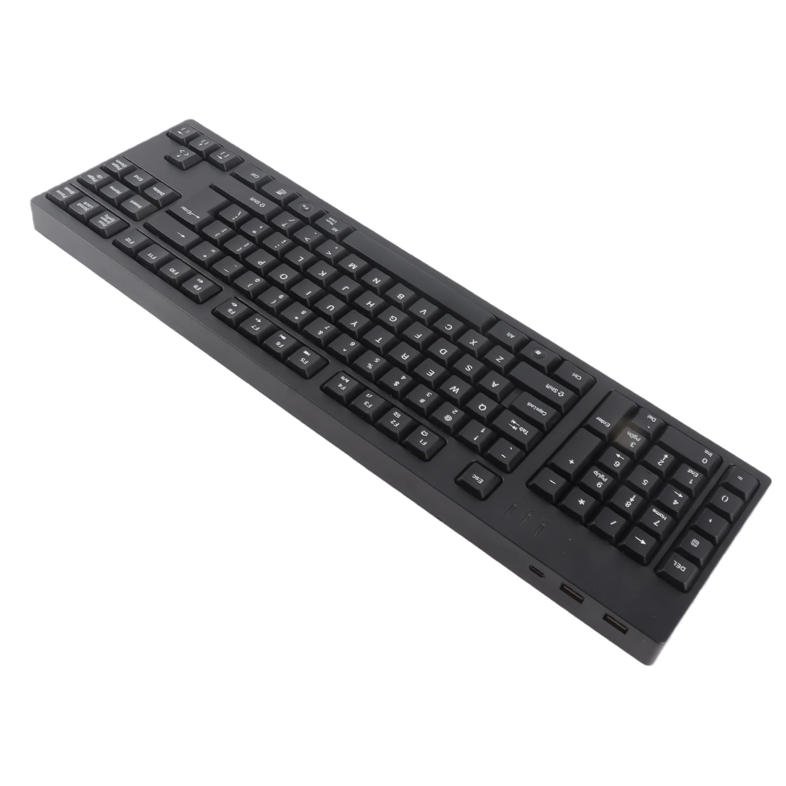 Sxhlseller Teclado Ergonómico para Zurdos 109 Teclas |Teclado de Oficina USB Tipo C para Contabilidad Empresarial Diseño de EE. UU.