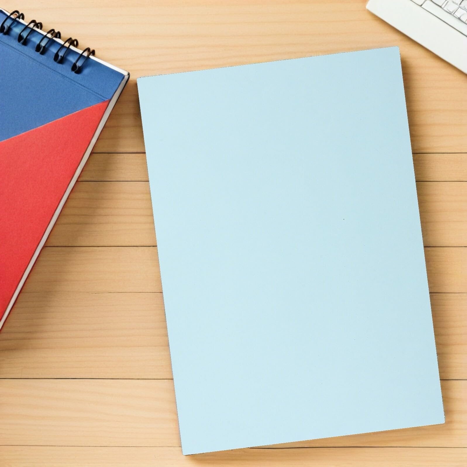BESTonZON Carta per Fotocopie A4 70 G/M² Colore Azzurro Chiaro 200 Fogli Carta da Stampa Fronte-Retro Multiuso per Ufficio e Origami Compatibile Stampanti Laser e Inkjet per Progetti