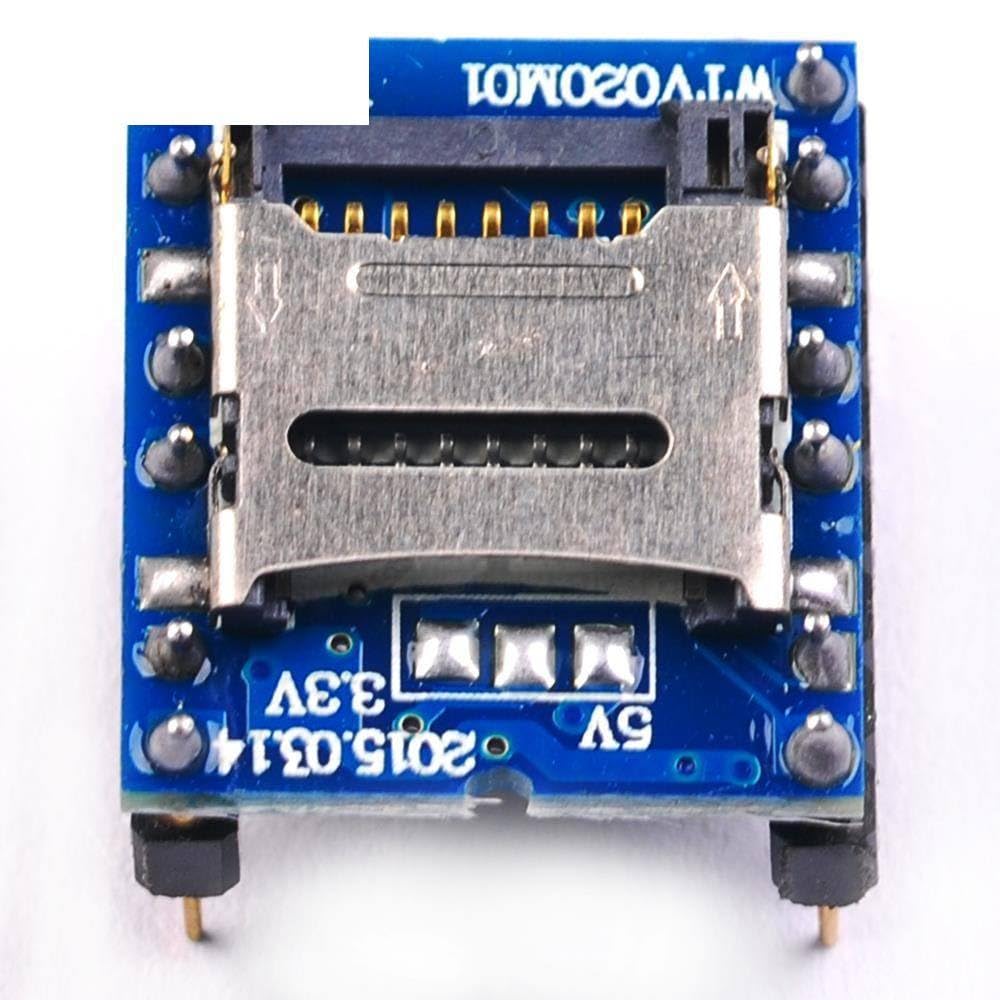 WTV020 WTV020-SD WTV020SD-20SS Mini SD Card MP3 Sound Module for PIC WTV020-SD-16P