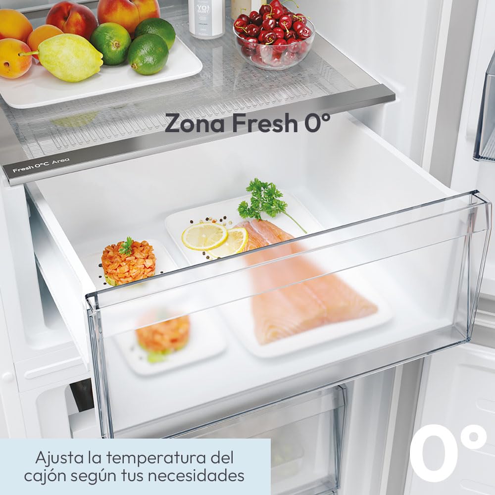 Comfeè RCT284LS1 Frigorifero Con Congelatore Libera Installazione 204 L F Argento - Foto 8